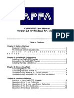 APPA 507 Calibration Procedure Ver.2.1