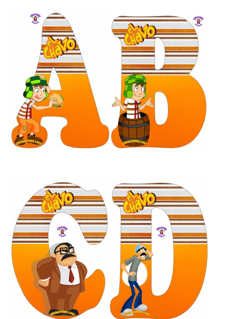 Abecedario Chavo | PDF
