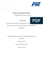 Trabajo de Investigación Formativa GRUPO D Matemática Superior