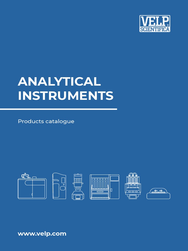 Catalogo de Productos - Analitica Instrumental - VELP SCIENTIFICA, PDF, Chemistry