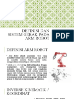 Sistem Gerak Pada Arm Robot