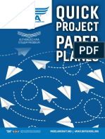 Quick STE(A)M Project - Paper Plane History & Instructions