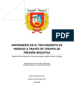 Enfermería en El Tratamiento de Heridas A Través de La TPN