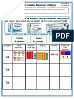 F. Escribimos Adivinanzas y Representamos Un Numero de Diferente Forma