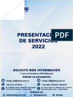 Presentacion de Servicios Infoing Act