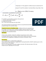 PID Controller: Objective - Plot Temperature Vs Time Graph For 3 Different Sets of Controllers (P, PI