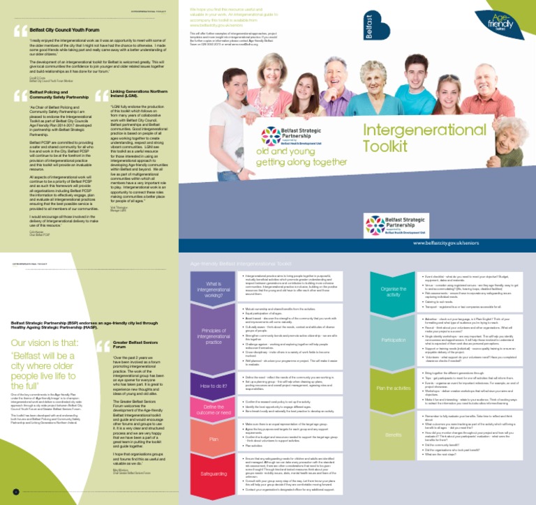 Belfast Intergenerational Toolkit Guide | PDF | Thought | Cognition