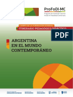 Argentina en el mundo contemporáneo