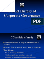 A Brief History of Corporate Governance