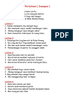 Susunan frasa dan ayat dalam latihan bahasa Melayu