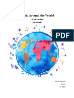 Music Around The World: 3 Week Unit Plan Third Grade