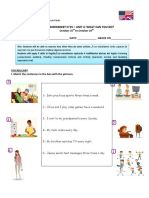 Pauta Worksheet N°25 - Unit 4: What Can You Do?