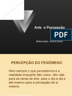 Arte e Percepção1