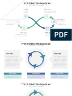 Cycle Powerpoint Template - Diagrama de Processo