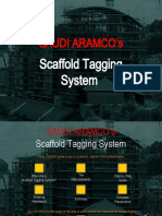 Saudi Aramco'S: Scaffold Tagging System