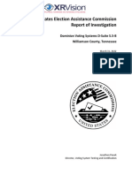 EAC Report of Investigation Dominion DSuite 5.5 B