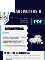 Manómetros II: tipos y aplicaciones