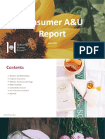 Consumer A&U: July 2021