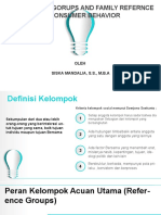 Perilaku Wisatawan Reference Group and Family - Tourist Behavior