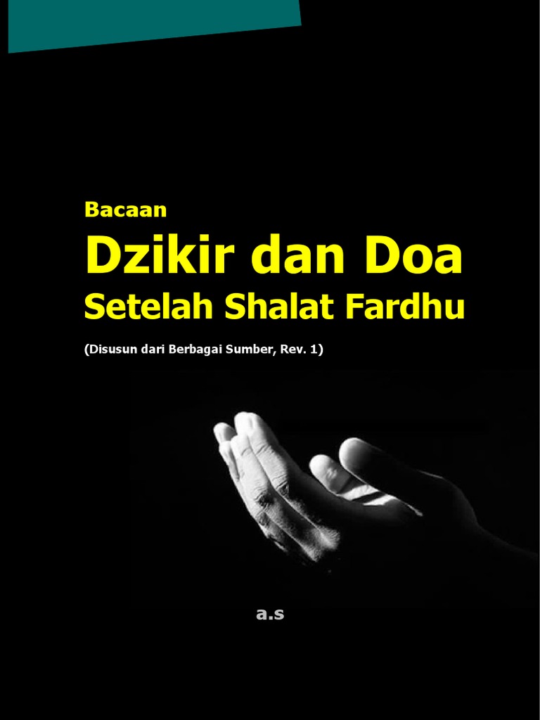 Bacaan Dzikir Dan Doa Pdf