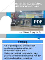 Kolaborasi Interprofesional Dalam Praktik Home Care