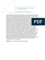 Liberación de ATP Durante Las Convulsiones: Una Evaluación Crítica de La Evidencia