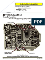 41TE/42LE/42RLE: Technical Bulletin #1610
