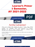 Letran Calamba College Learner Primer For 1st Semester AY 2021 2022 FInal Copy 07292021rev02 1