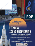 Loyola Sound Engineering