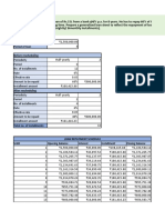 Amount Period of Loan Before Rescheduling