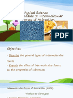 M3 Intermolecular Forces of Attraction