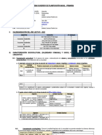 Planificación anual primaria Parinacochas
