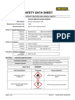 Safety Data Sheet: Product Identifier Violet Methylated Spirits