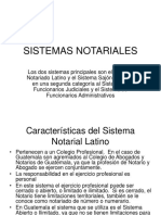Sistemas Notariales 2022