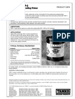 TAMKO TWP-1 Quick Dry Primer Data Sheet