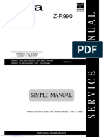 Simple Manual: Compact Disc Stereo Cassette Receiver