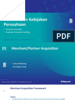 MERCHANT ACQUISITION FRAMEWORK