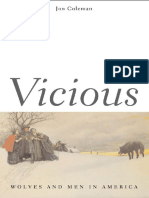 Professor Jon T. Coleman - Vicious_ Wolves and Men in America (The Lamar Series in Western History)-Yale University Press (2004)