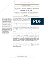 Compression Therapy To Prevent Recurrent Cellulitis of The Leg