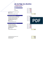 Estado de Flujo de Efectivo en Excel