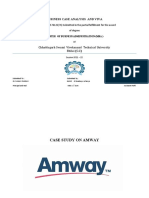 Amway Case Analysis