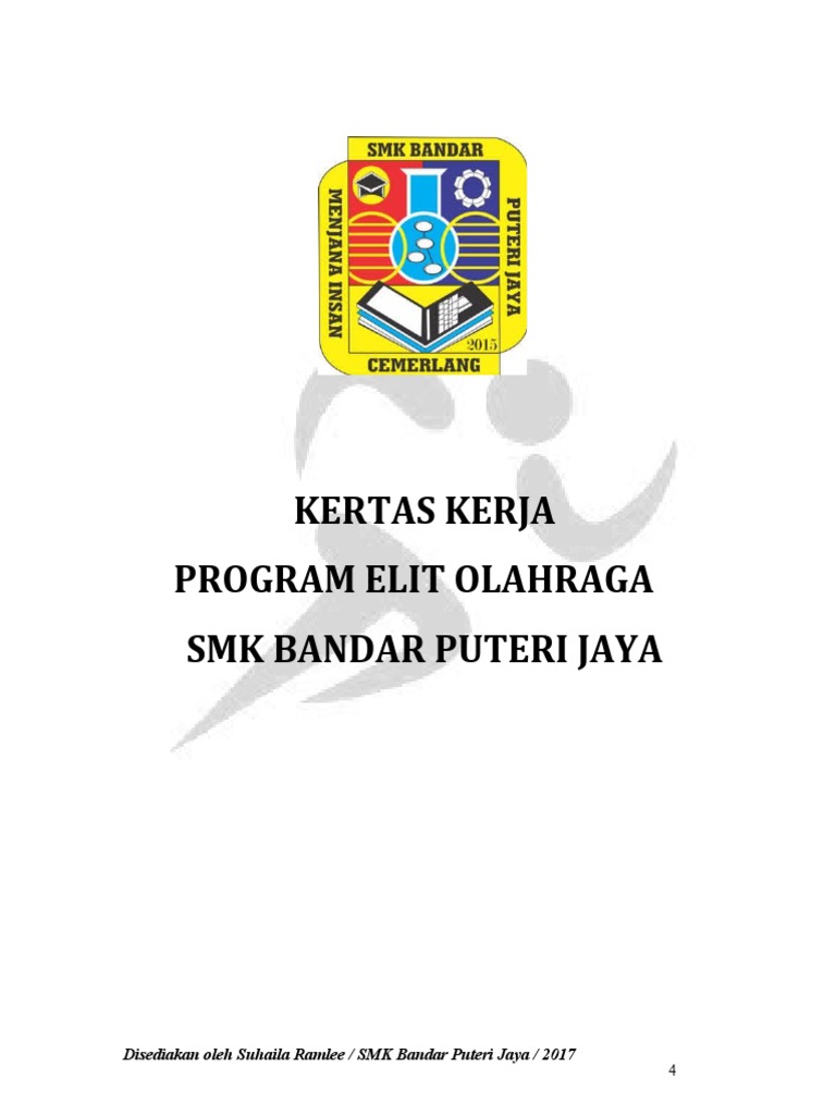 Program Elit Olahraga SMK 2017 | PDF