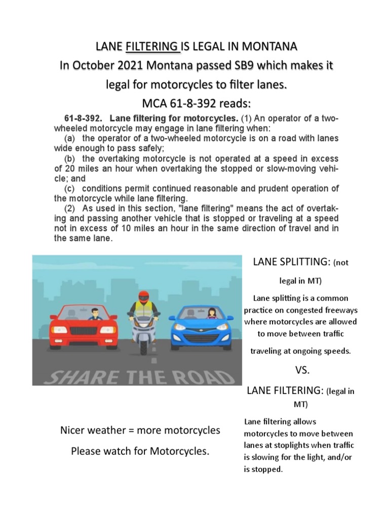 Lane Filtering PDF