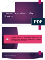 Hospital Support and Utility Services
