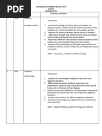 Continuous Learning Process (CLP) Class 9 Mathematics