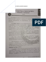 Masabi Ang Paksa o Tema NG Teksto Kuwento o Sanaysay