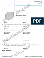 Year 9: Choose Correct Answer(s) From The Given Choices