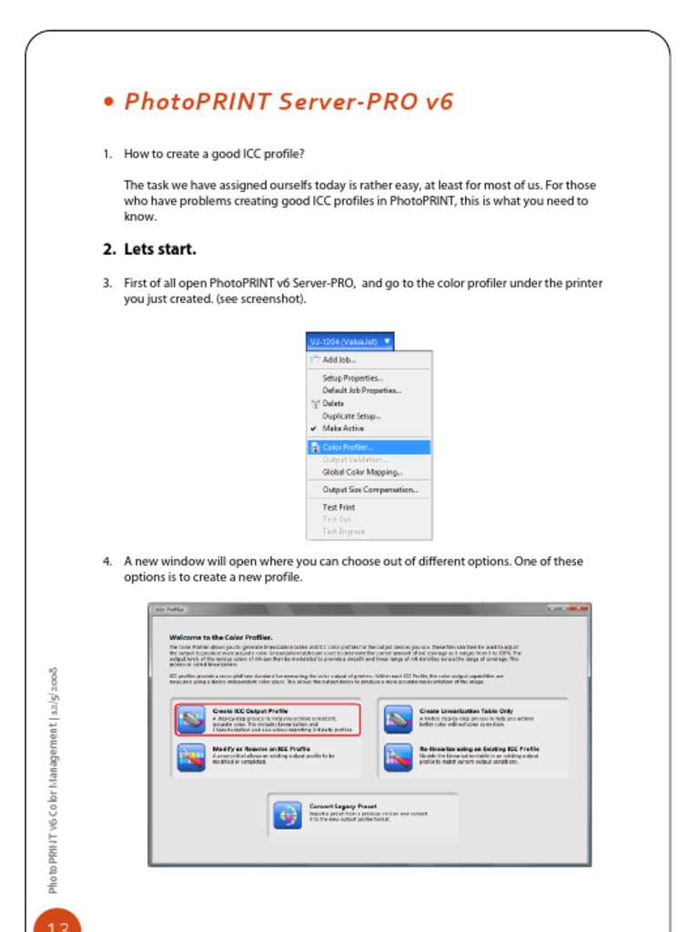 Photoprint Server Pro V6 2. Lets Start Download Free PDF Graphic