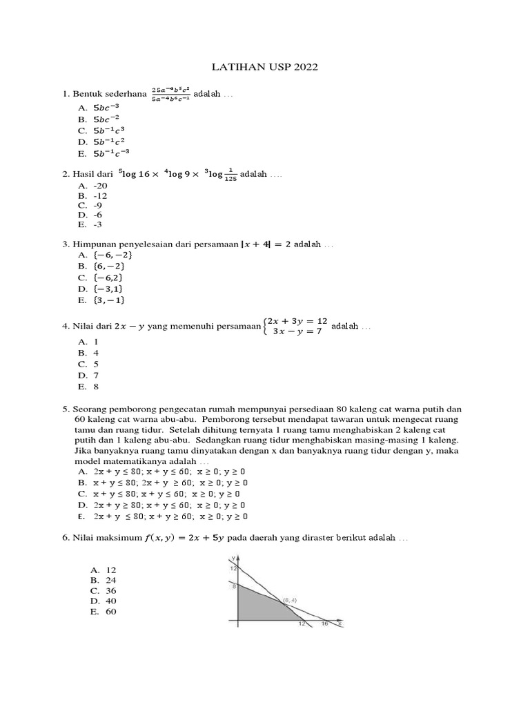 SOAL LATIHAN USP Compressed PDF