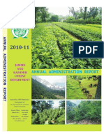 Annual Administration Report J K Forest Dept